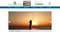 Desktop Screenshot of palmparkresort.co.za